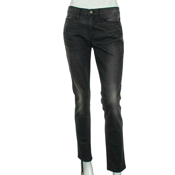Imogene + Willie $265 Lucy Skinny Jeans Black Wash Size 28 - Picture 1 of 12